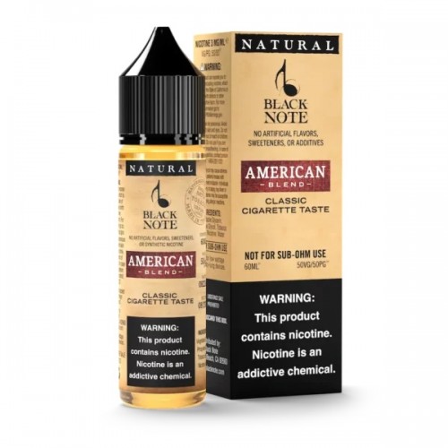 Black Note American Blend 60ml (JAPAN Domestic Shipping)