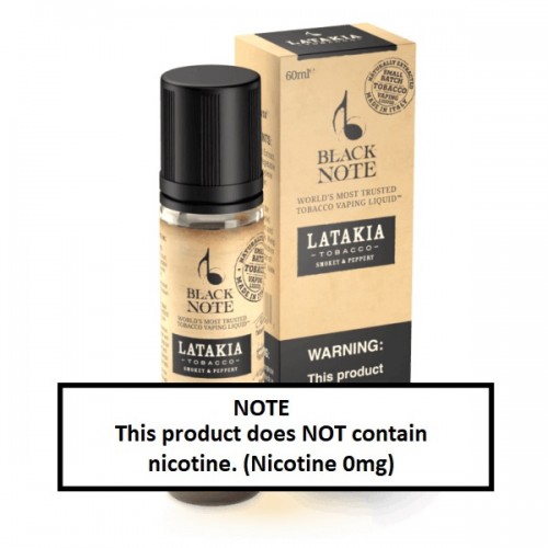 Black Note Latakia Tobacco 60ml (Formerly: Quartet)  (JAPAN Domestic Shipping)