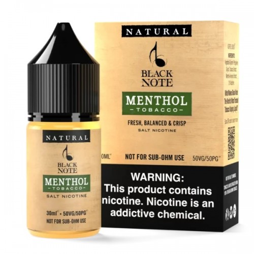 Black Note Salt Menthol 30ml