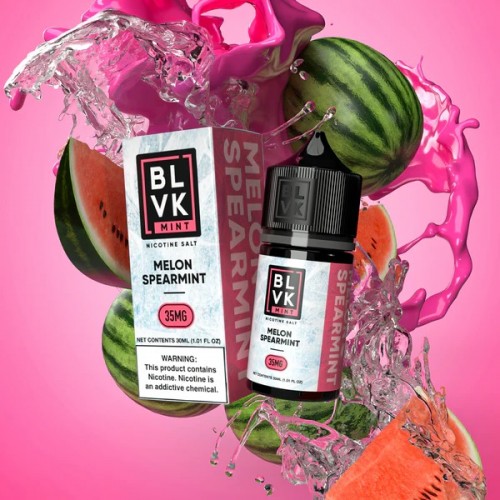 BLVK Mint E-Liquid Melon Spearmint Nicotine Salt 30ml