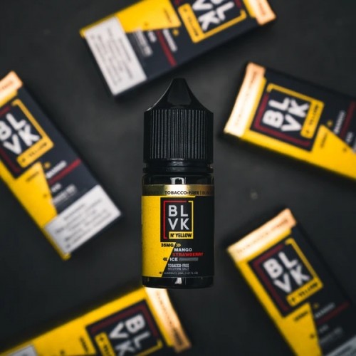 BLVK YELLOW - Mango Strawberry Ice Nicotine Salt  30ml