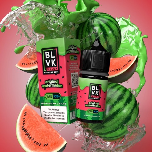 BLVK Melon E-Liquid Original Watermelon Nicotine Salt 30ml