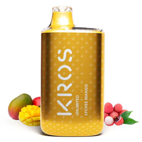 KROS 3 Unlimited 6000 Puffs Disposable - Lychee Mango