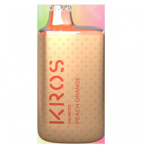 KROS 3 Unlimited 6000 Puffs Disposable - Peach Orange