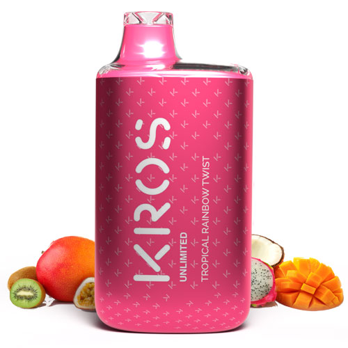 KROS 3 Unlimited 6000 Puffs Disposable - Tropical Rainbow Twist