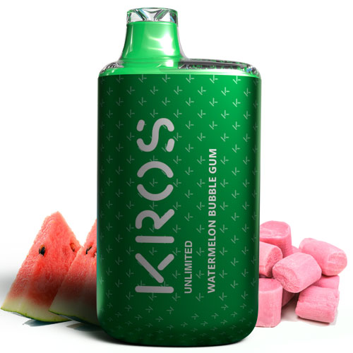 KROS 3 Unlimited 6000 Puffs Disposable - Watermelon Bubblegum