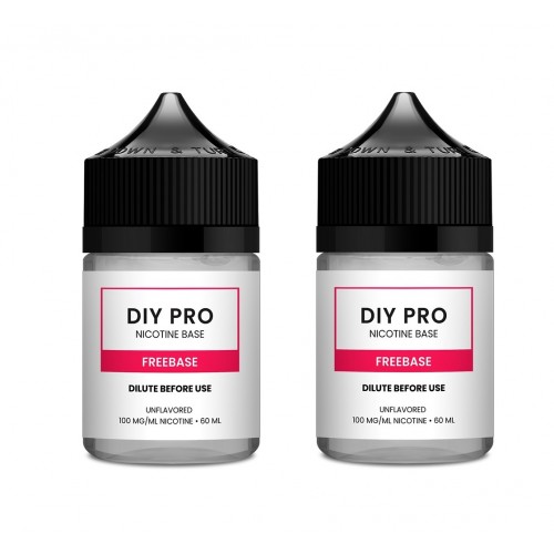 Nicopure DIY PRO - Flavorless Freebase Nicotine Base 100mg 120ml (60ml x 2) 