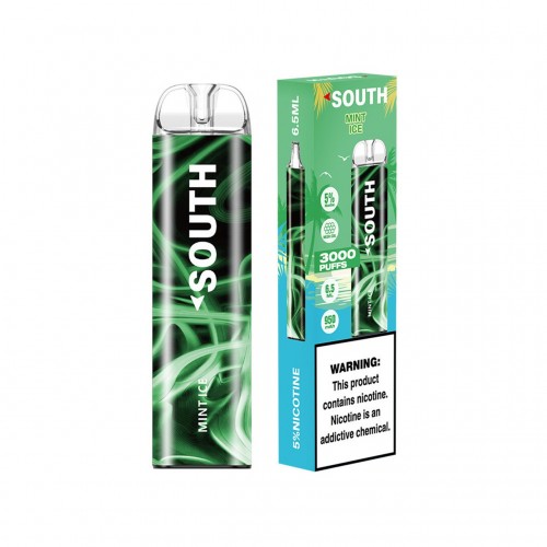 South Disposable 3000 Puffs by North - Mint Ice