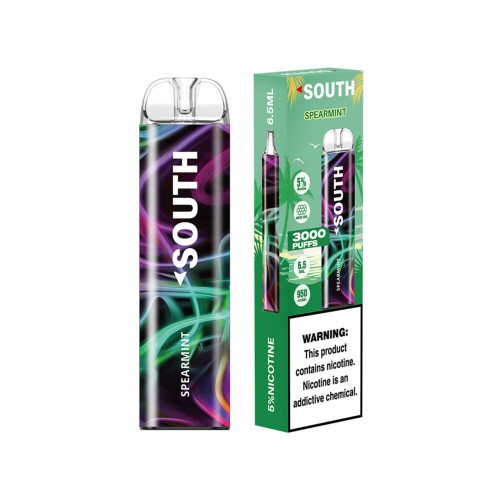 South Disposable 3000 Puffs by North - Spearmint