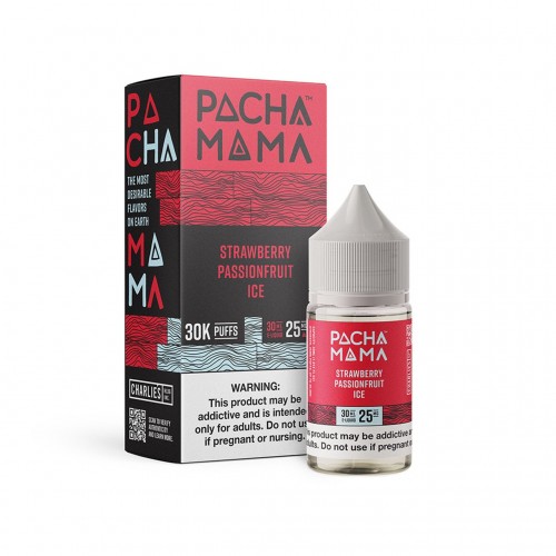 Pachamama Plus+ Salts Strawberry Passionfruit Ice 30ml