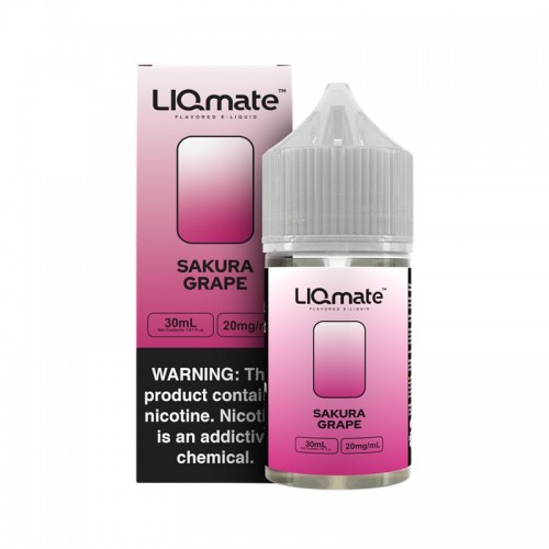 7 Daze LIQmate Salt - Sakura Grape 30ml