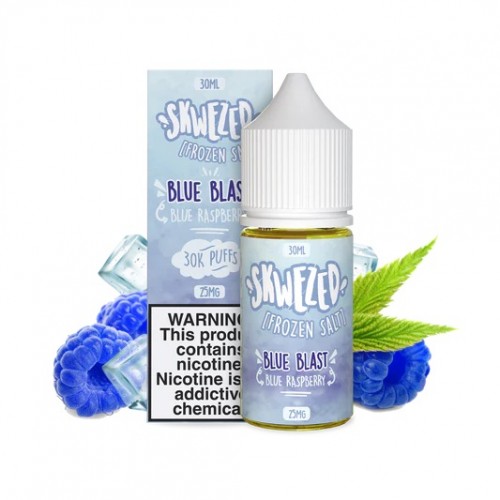 Skwezed Salt Frozen Blue Raspberry (Blue Blast) 30ml