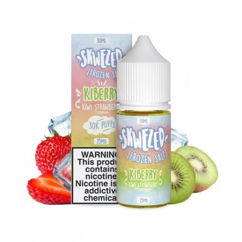 Skwezed Salt Frozen Kiwi Strawberry (Kiberry) 30ml