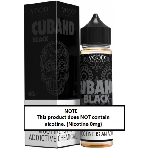 VGOD Ejuice Cubano Black 60ml (JAPAN Domestic Shipping)