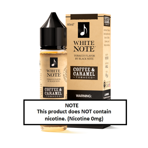 White Note Coffee & Caramel Tobacco  60ml (JAPAN Domestic Shipping)