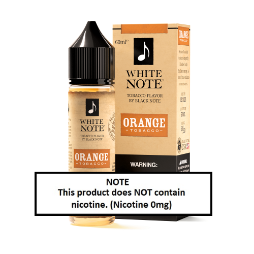 White Note Orange Tobacco 60ml (JAPAN Domestic Shipping)