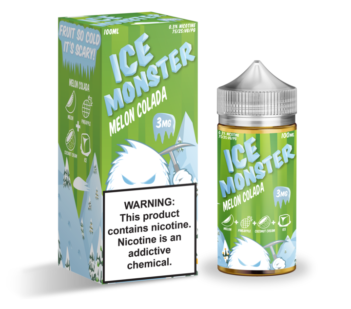 Ice monster жидкость. Ice Monster Melon Colada 100 ml. Жидкость Ice Monster - Melon Colada. The Ice Monster. Jam Monster Ice.